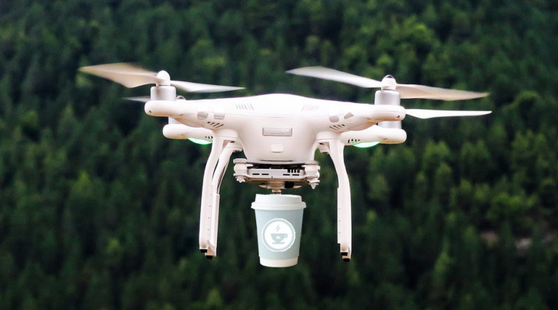 Flying Coffee Drone - YellRobot