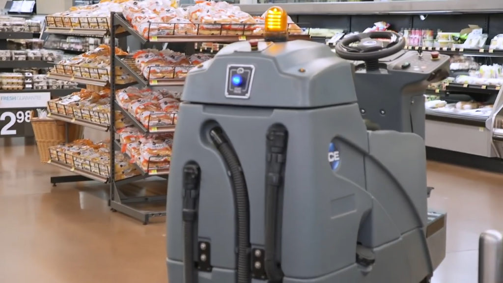 Walmart Auto-C Autonomous Floor Scrubbing Robot