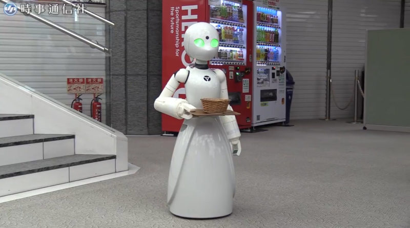 OriHime-D Robot Waiters Controlled By People With Disablities - YellRobot