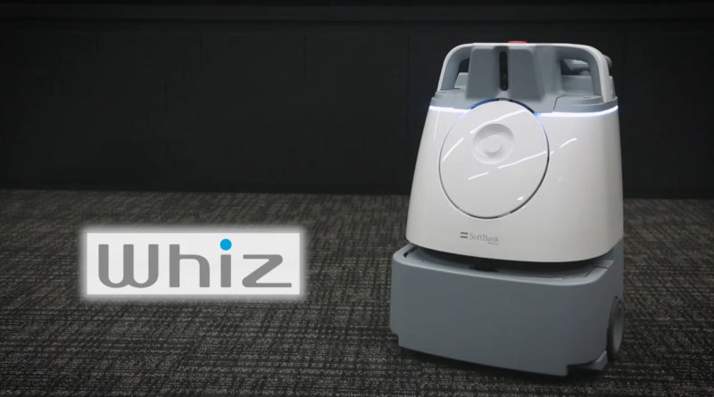 Whiz Softbank Autonomous Floor Cleaning Robot - YellRobot