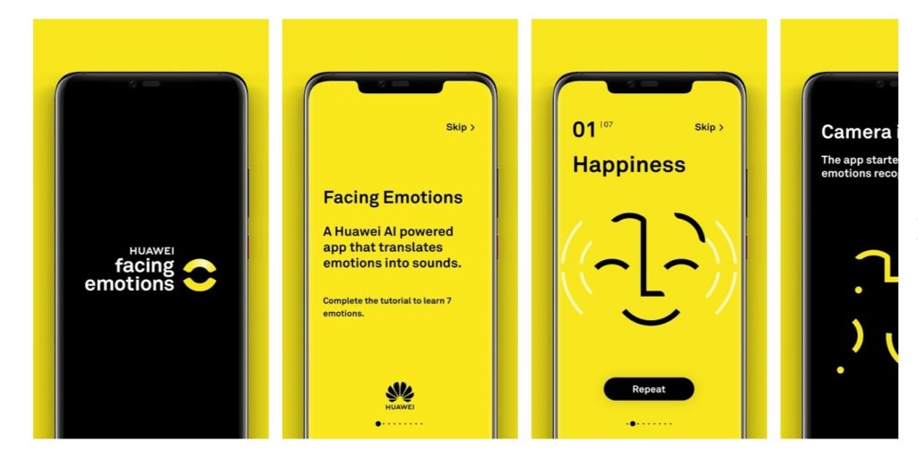 Huawei Facing Emotions - YellRobot