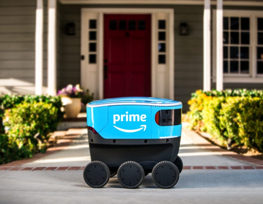 Amazon Autonomous Delivery Robot Scout - YellRobot