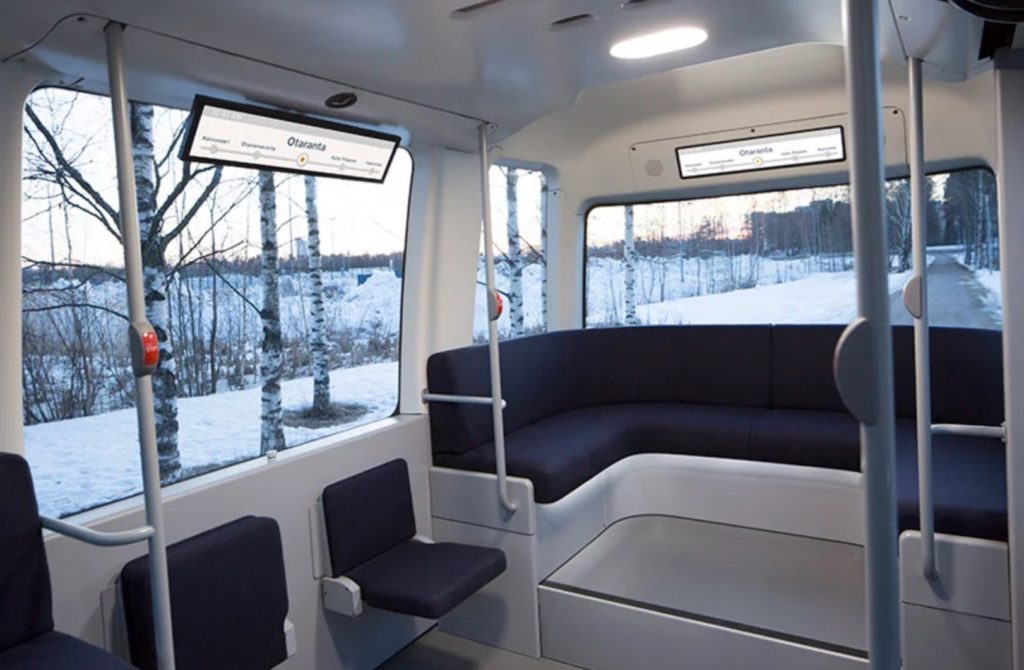 Finland Self Driving Bus Gaucha Autonomous - YellRobot
