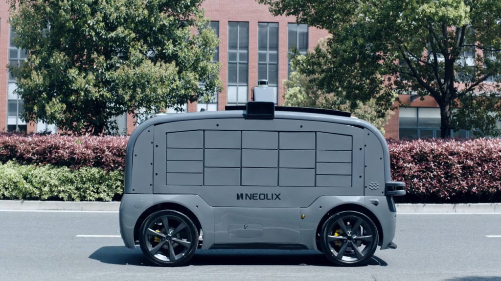Self Driving Delivery Vans Autonomous Neolix - YellRobot