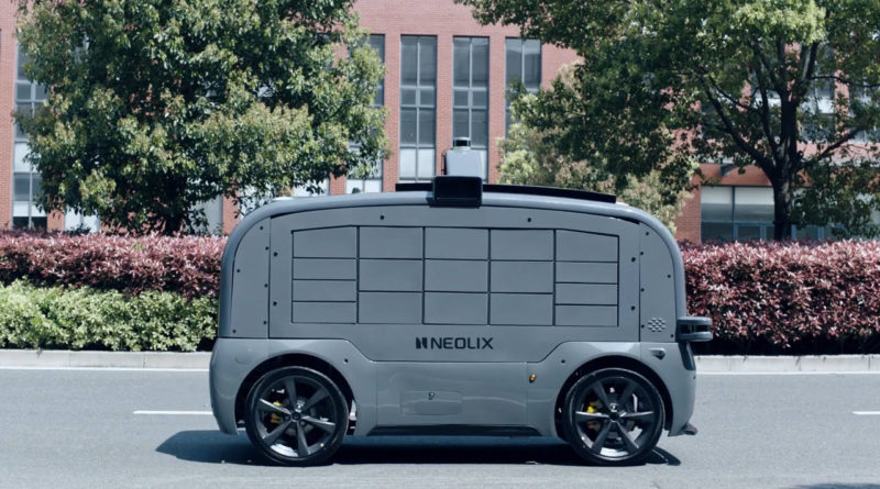 Self Driving Delivery Vans Autonomous Neolix - YellRobot
