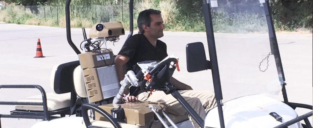Robot Driver ivobility Self-Driving Vehicle - YellRobot