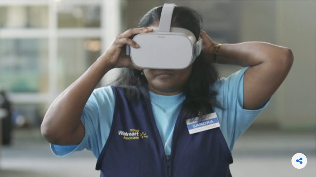 Walmart VR Evaluation Virtual Reality - YellRobot