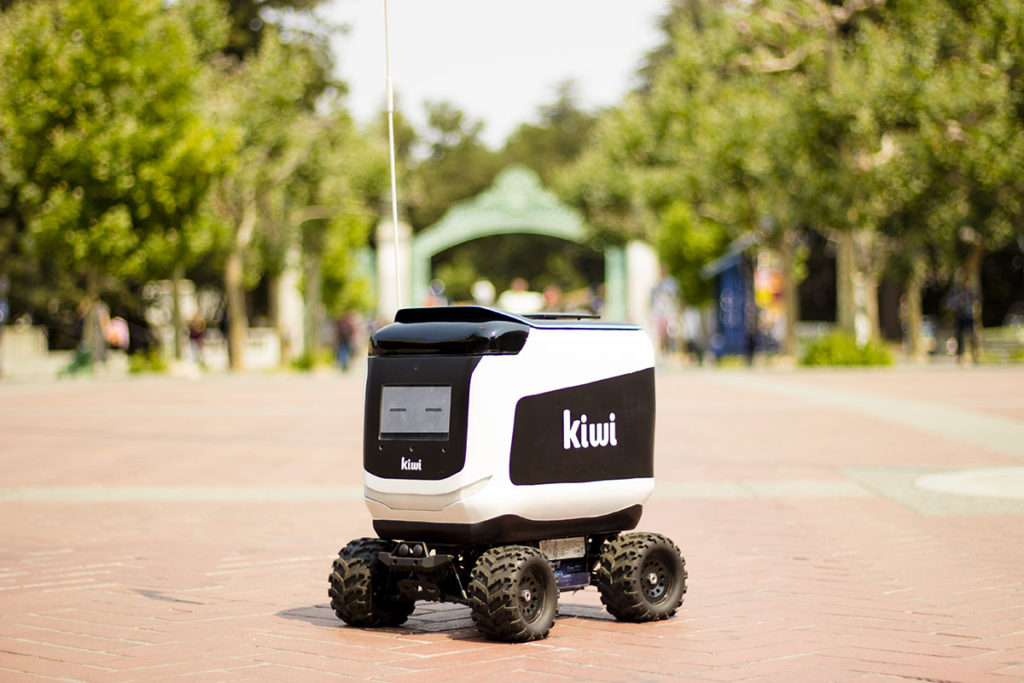 Kiwibot Food Delivery Robots Sacramento - YellRobot