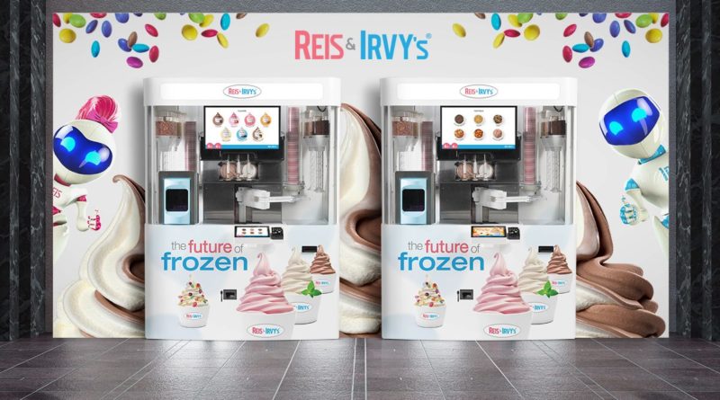 Ice Cream Robot Vending Machine Reis & Irvy's - YellRobot