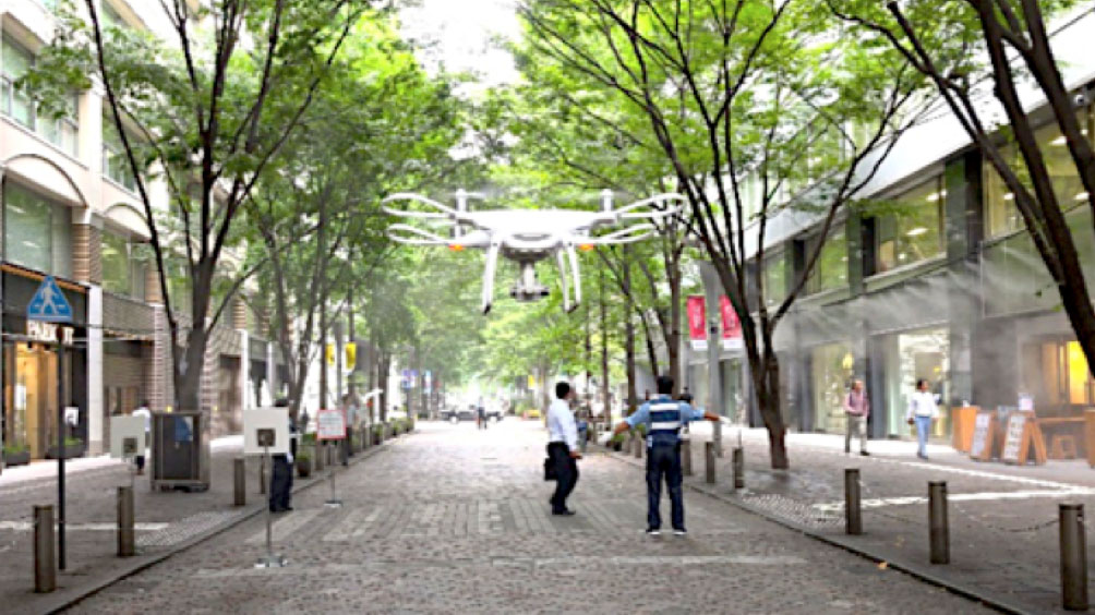 Tokyo Drone Patrol - YellRobot