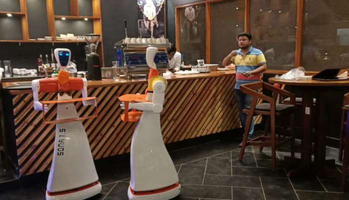 India Robot Restaurant Odisha - YellRobot