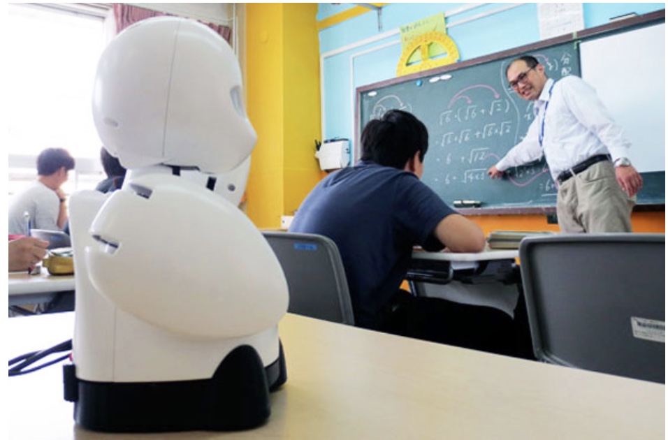 Ori Hime Robot Avatar Sick Students School Kasama Japan - YellRobot