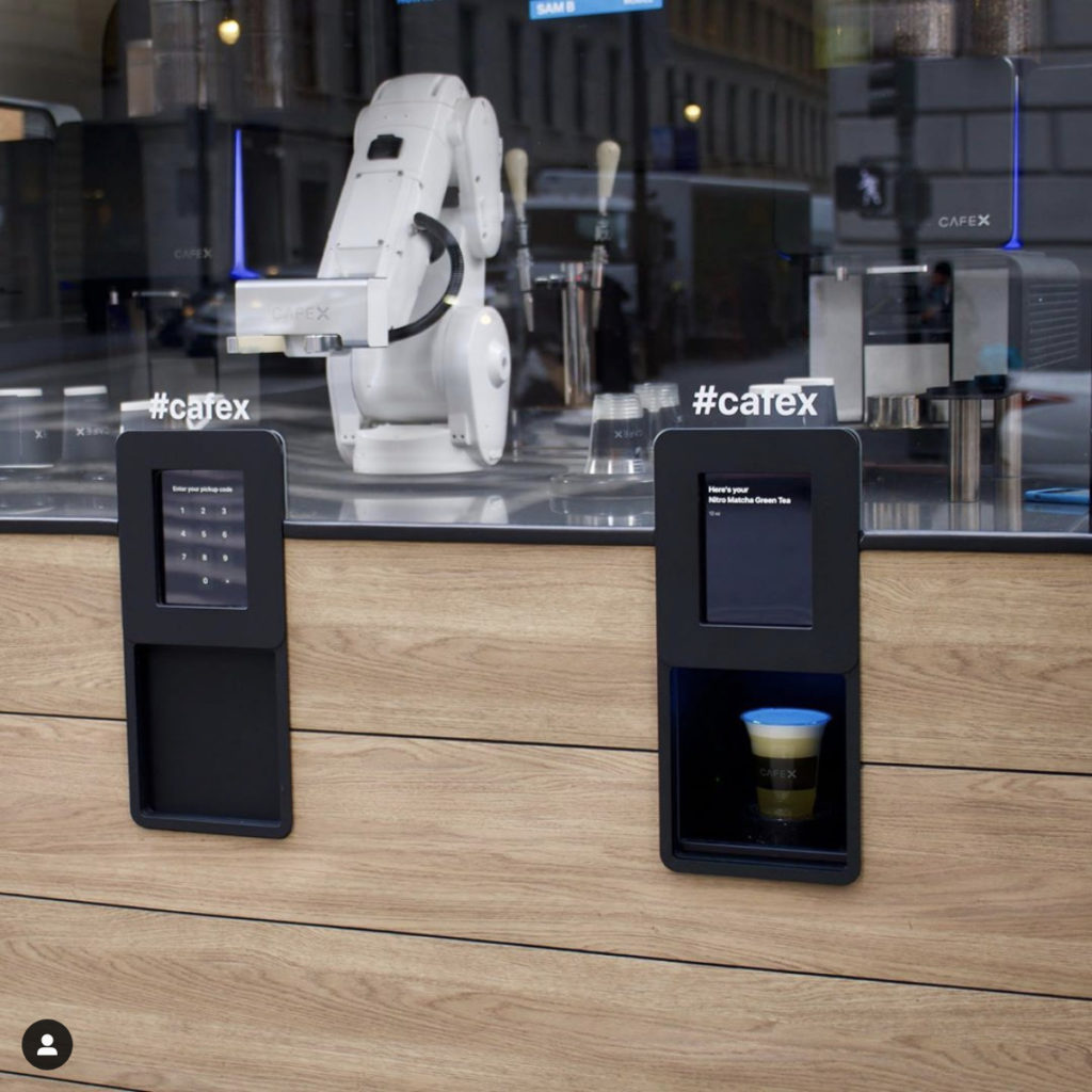 Robot Coffee Shop Cafe X San Jose - YellRobot