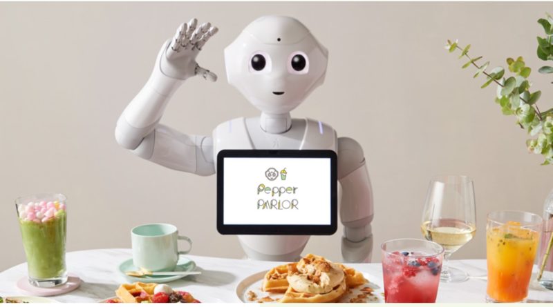Robot Cafe Pepper Parlor Tokyo - YellRobot