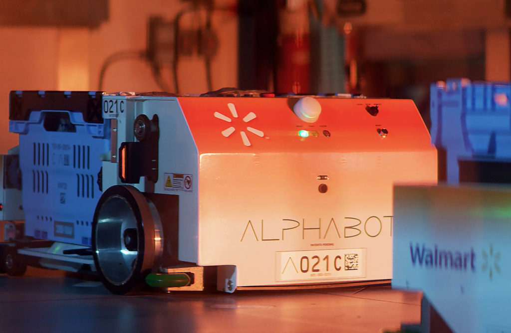 Grocery Picking Robot Walmart Alphabot - YellRobot