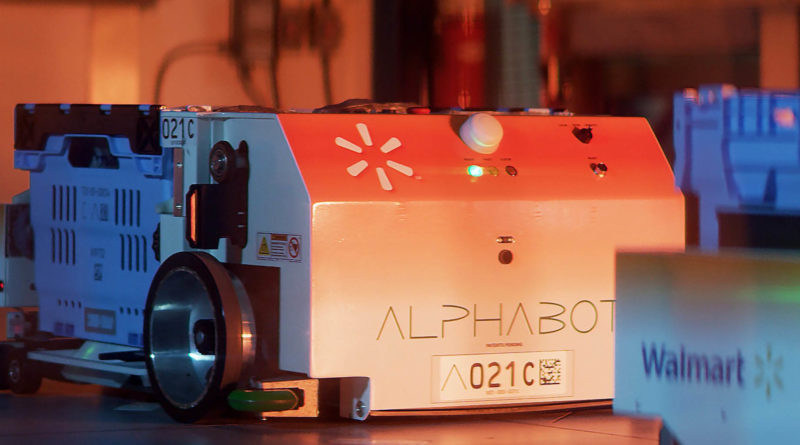 Grocery Picking Robot Walmart Alphabot - YellRobot