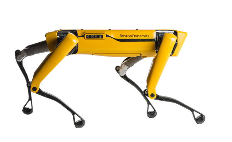 Robot Dogs Spot Construction Boston Dynamics - YellRobot