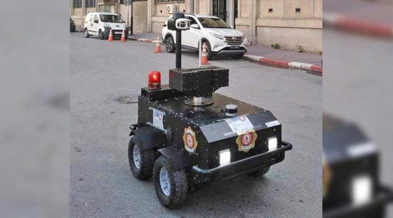 P-Guard Robot Patrolling Tunisia - YellRobot