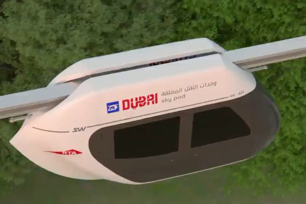 Dubai Sky Pod Network - YellRobot