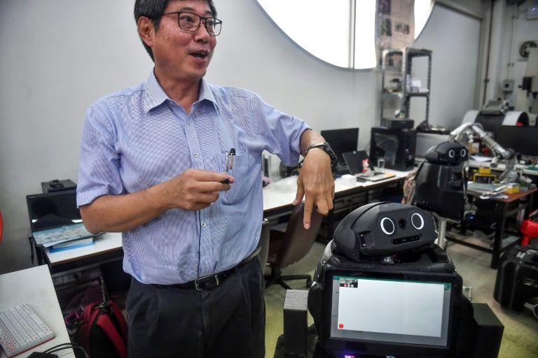 ninja robots Thailand hospitals coronavirus - YellRobot
