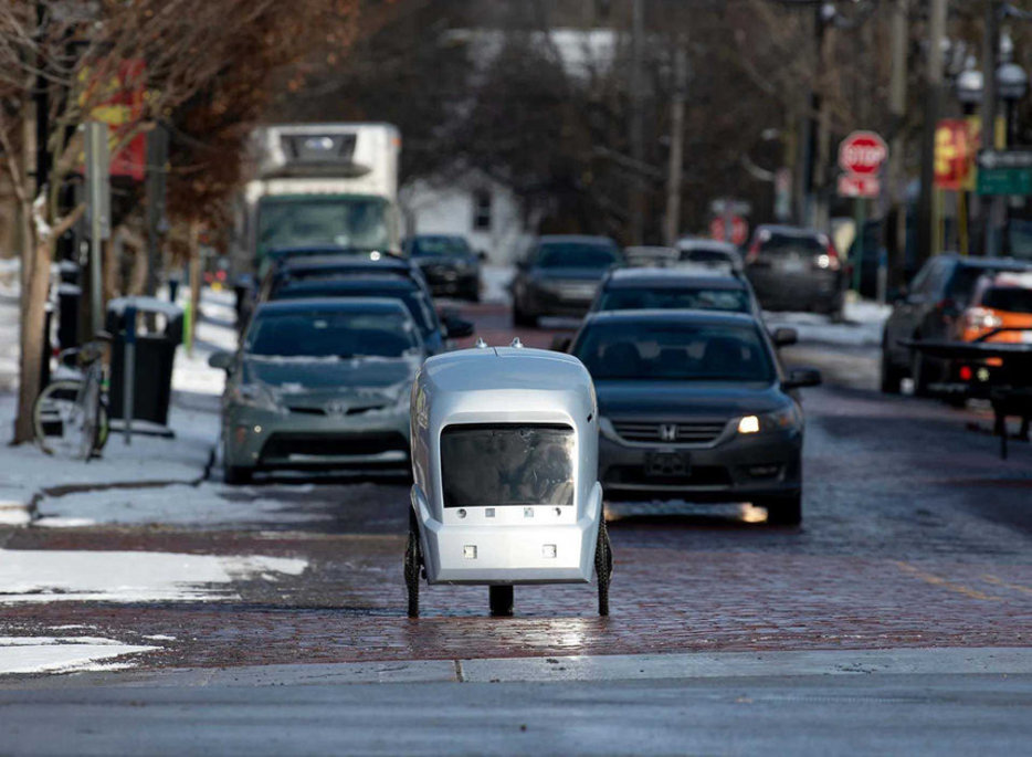 REVs Delivery Robots Ann Arbor Refraction AI