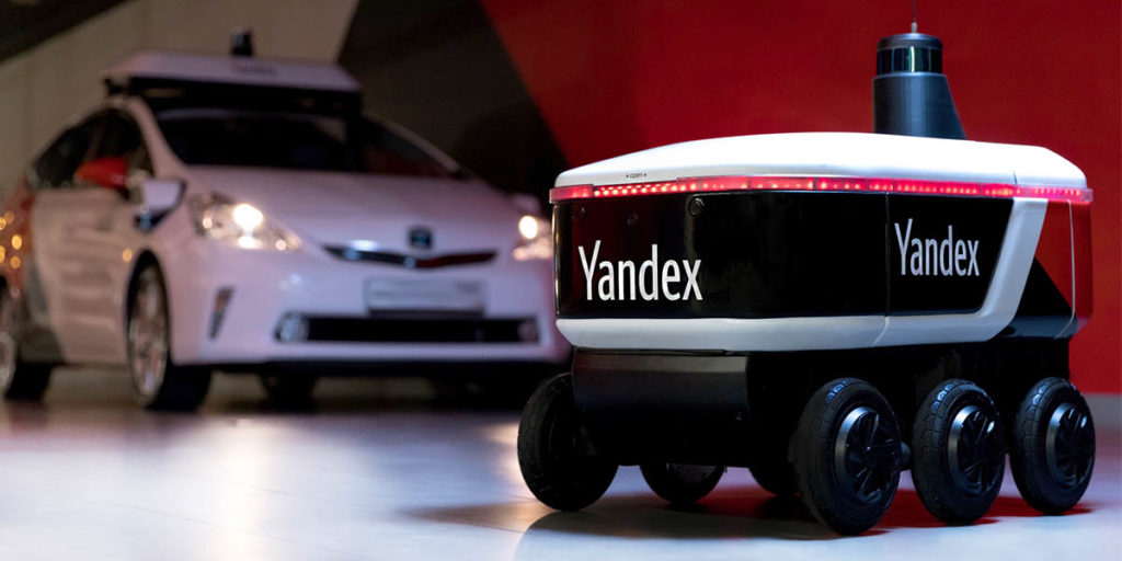 Yandex Delivery Robot Russia - YellRobot