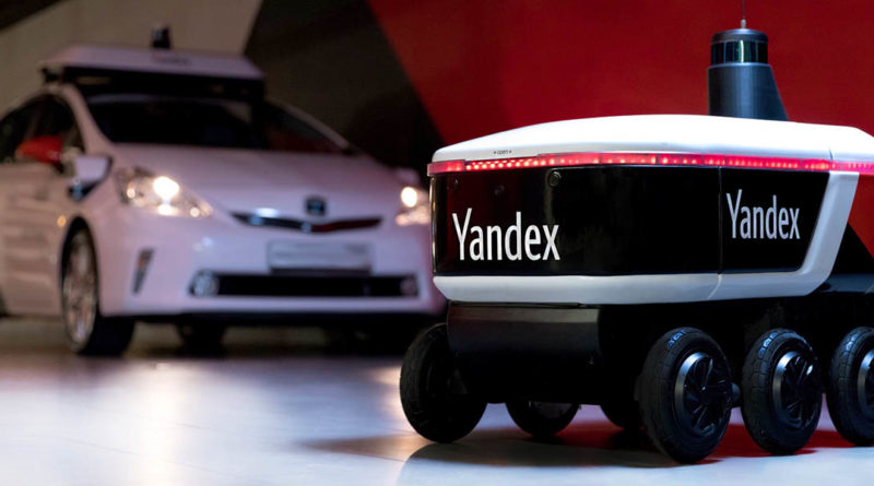 Yandex Delivery Robot Russia - YellRobot