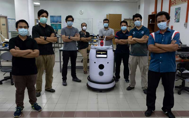 Medibot Malaysia Coronavirus Robot - YellRobot