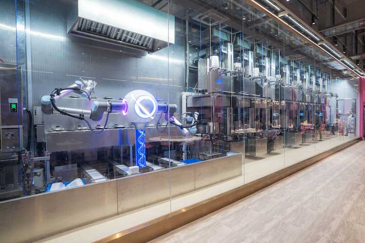 Robot Restaurant Complex Quangdong China