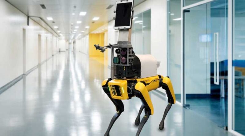 Spot Robot Dog Covid 19 - YellRobot
